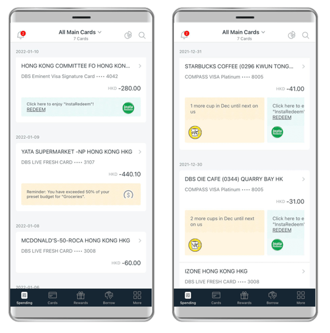 Real-time digital experiences with DBS Card+ | Moneythor