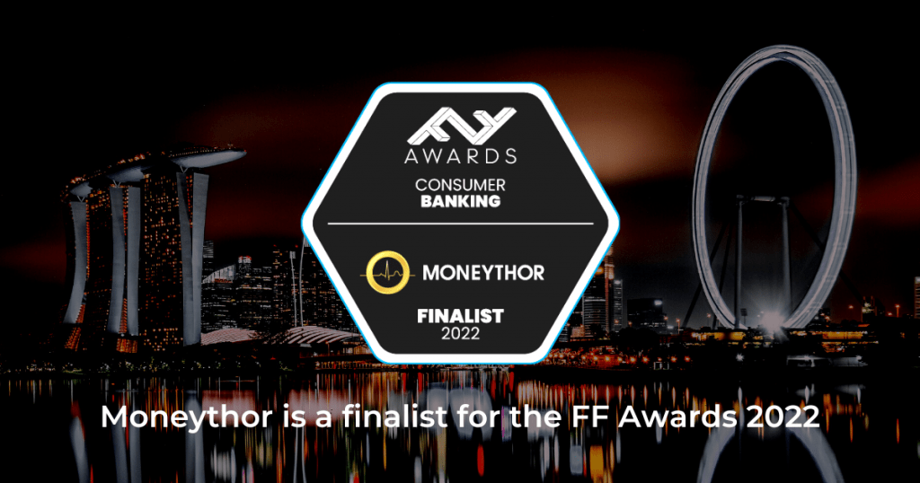 Moneythor は FF Awards の消費者銀行部門の最終候補者です