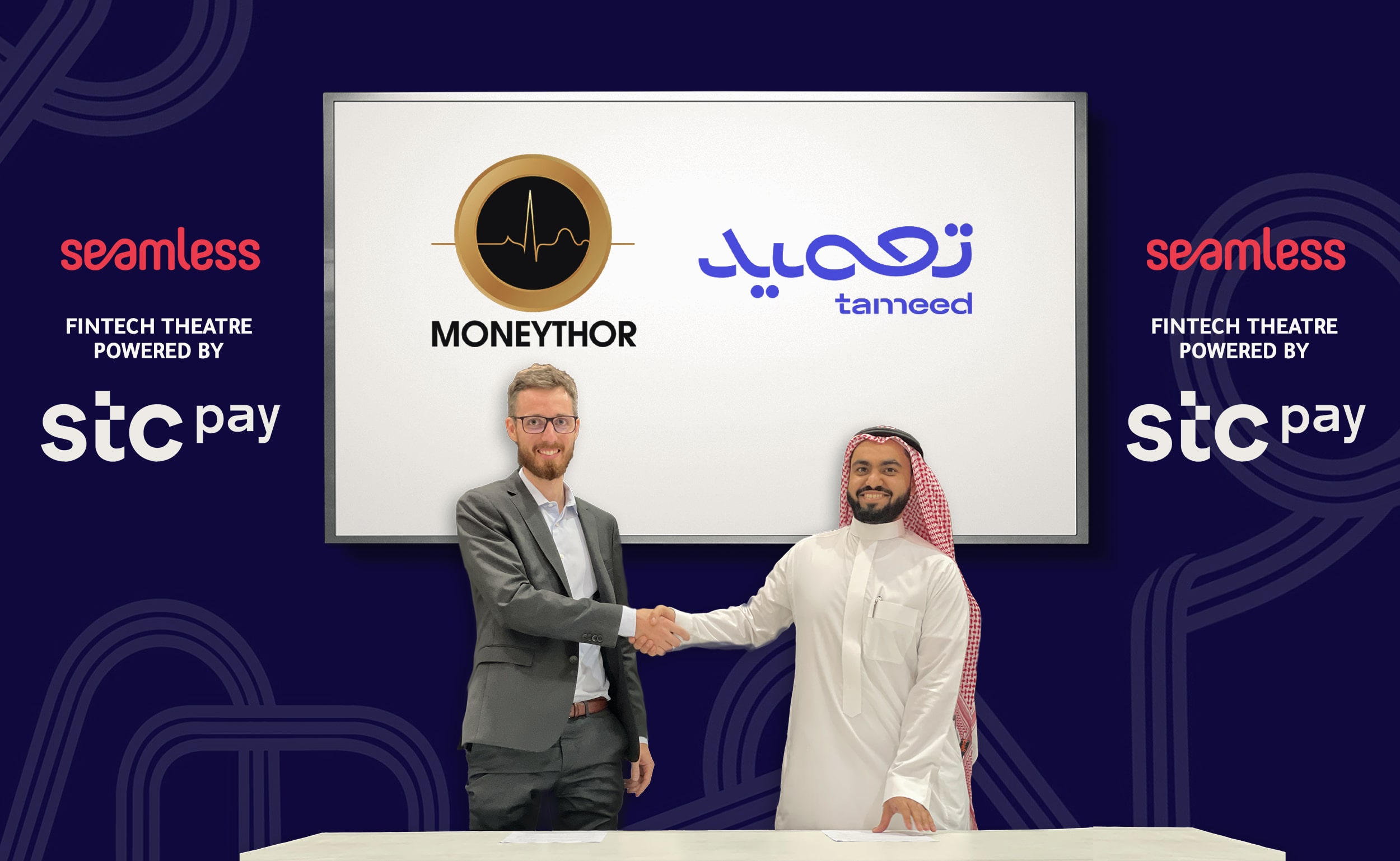 Cérémonie de signature de Ta2meed et Moneythor