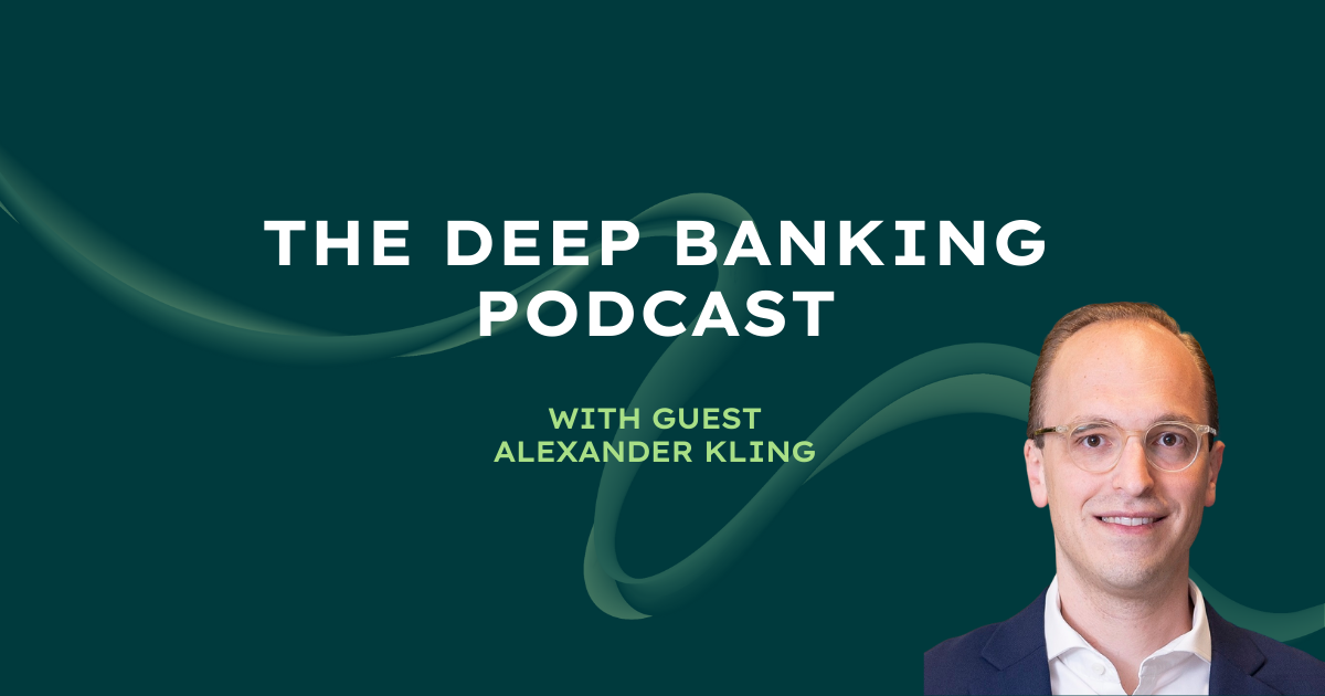 Alexander Kling Synpulse. Deep Banking Podcast.
