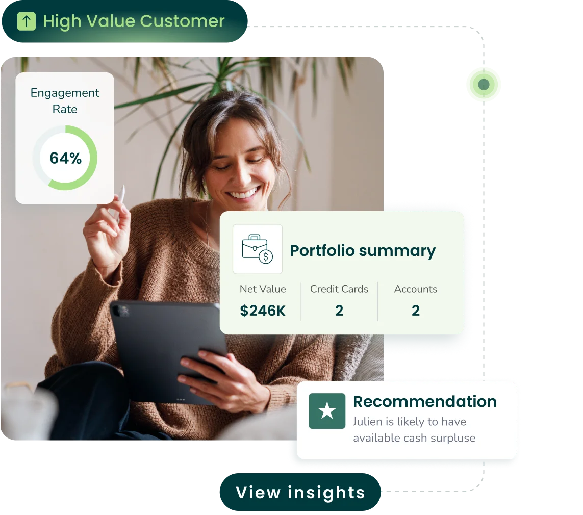Illustration of Moneythor processing real-time banking transaction data to power personalised financial behaviour insights